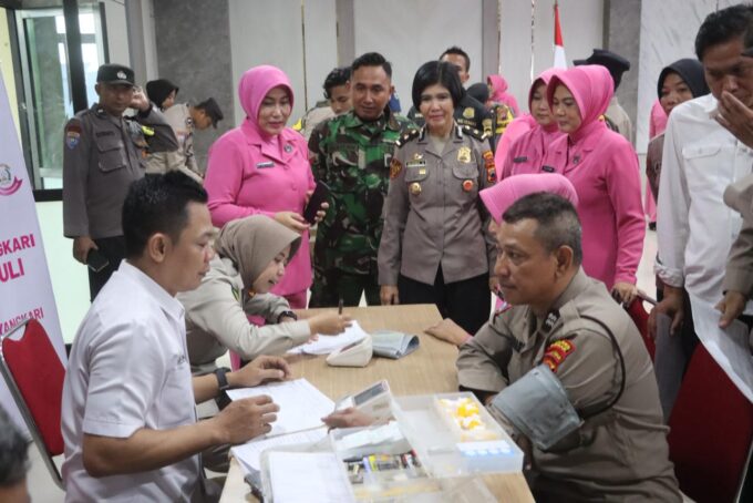 Donor Darah, Jadi Wujud Kepedulian Polres Demak pada Momentum Hari Bhayangkara