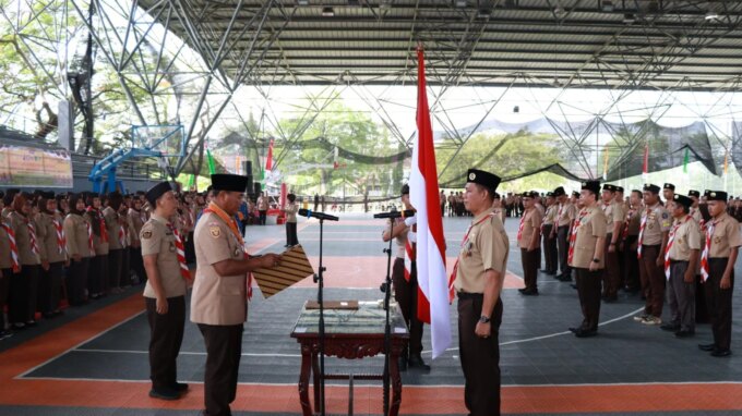 Dilantik Serentak di Stable Berkuda, 308 Pengurus Pramuka Muba Emban Amanah – Detiktoday.com