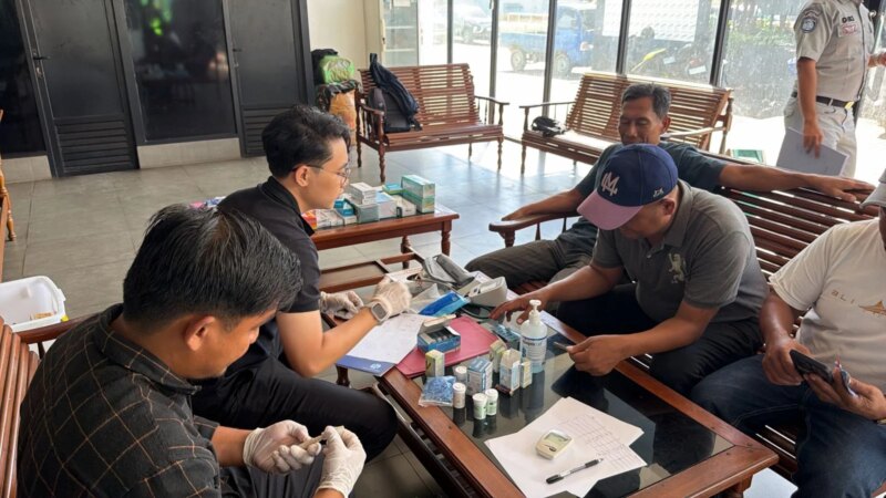 Jasa Raharja Cabang Sintang Gelar Cek Kesehatan Gratis di PO Bus Perintis Putussibau  – Detiktoday.com