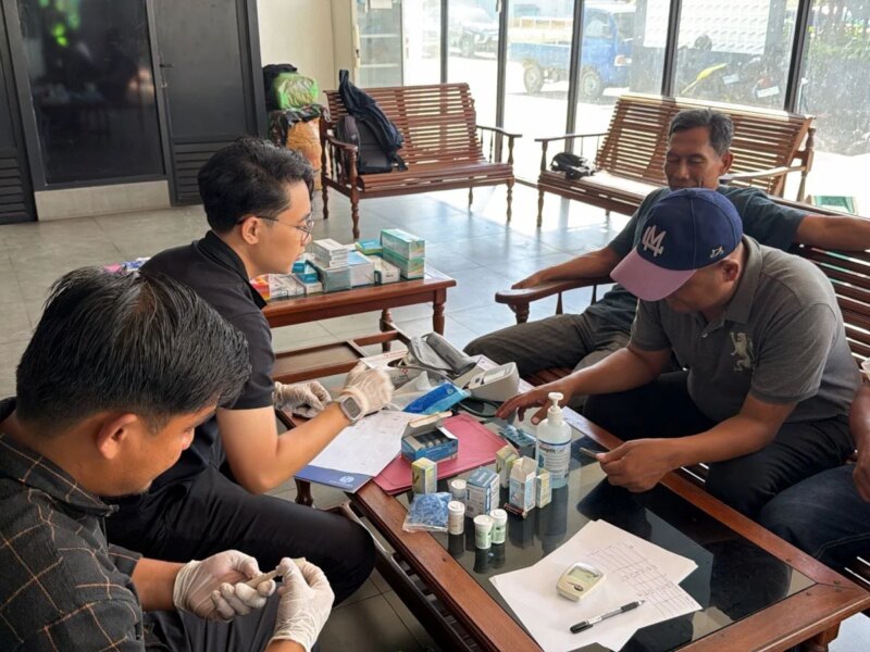 Jasa Raharja Cabang Sintang Gelar Cek Kesehatan Gratis di PO Bus Perintis Putussibau  – Detiktoday.com