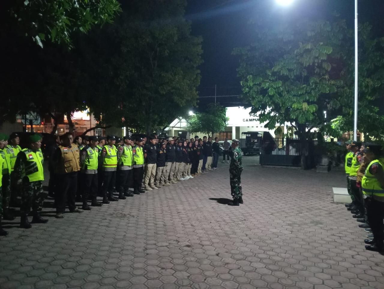 Kasdim Tulungagung Tegaskan Sinergi TNI-Polri, dalam Pengamanan Pengesahan PSHT