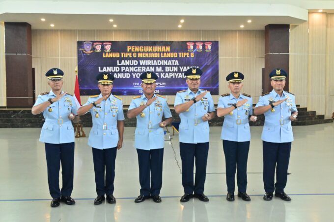 Validasi Organisasi, TNI AU Tingkatkan Status Tiga Lanud