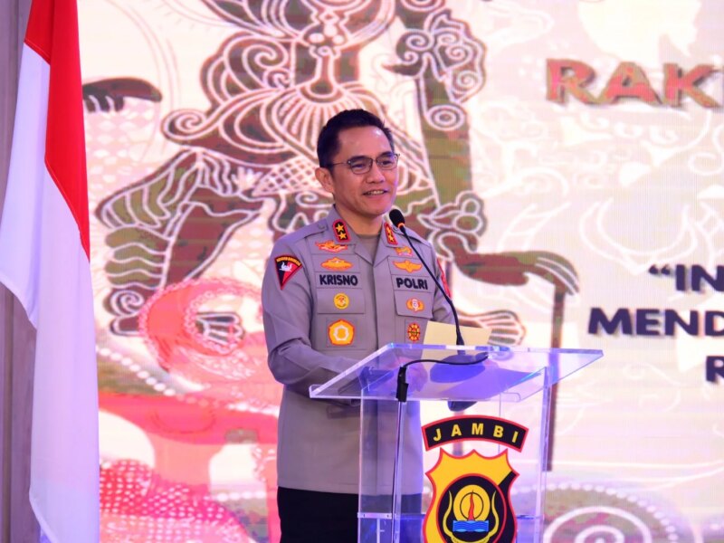 Kapolda Jambi Buka Rakernis Intelkam 2026, Tekankan Deteksi Dini dan Sinergi Hadapi Ancaman Kamtibmas – Detiktoday.com