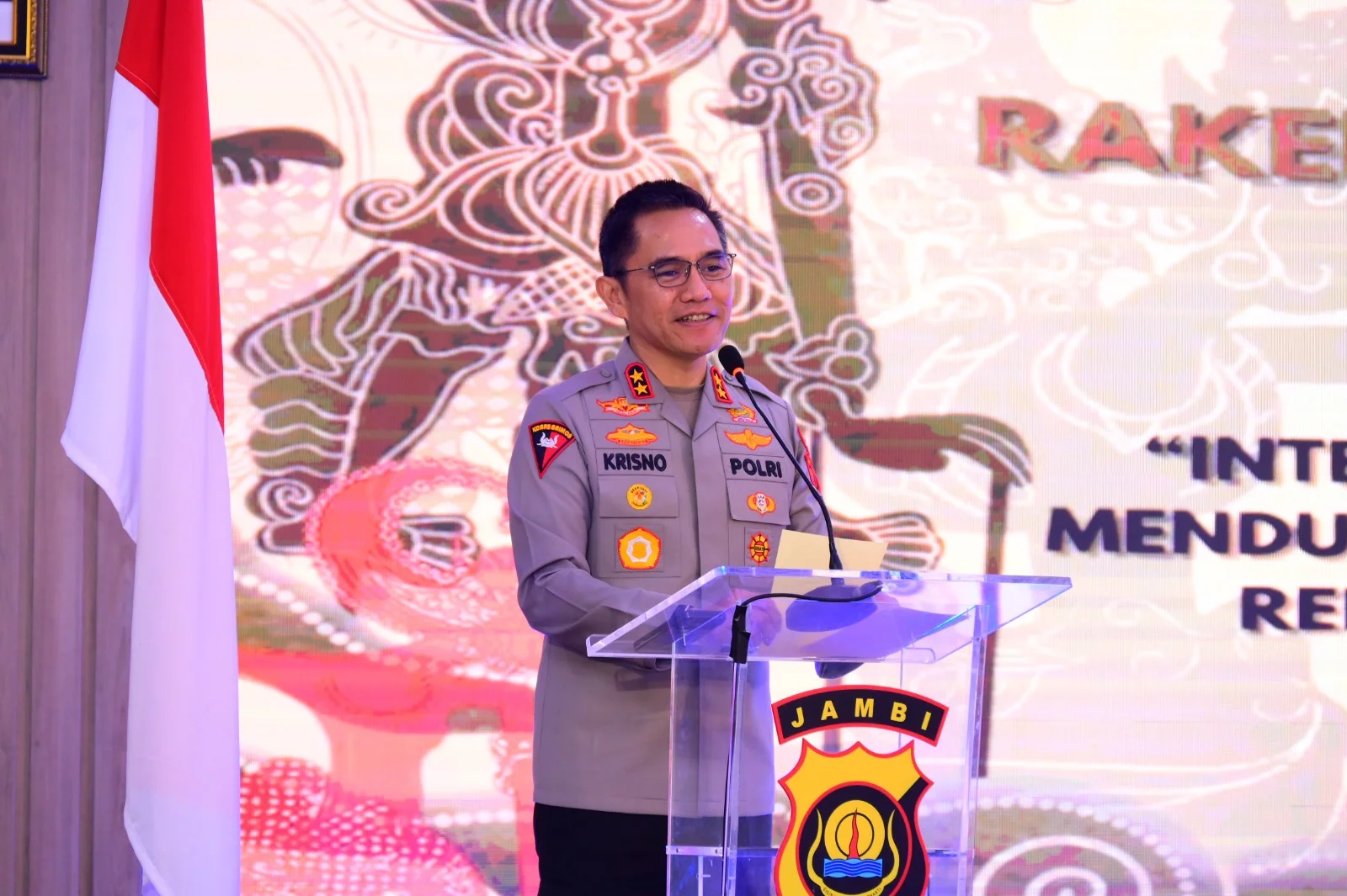 Kapolda Jambi Buka Rakernis Intelkam 2026, Tekankan Deteksi Dini dan Sinergi Hadapi Ancaman Kamtibmas – Detiktoday.com