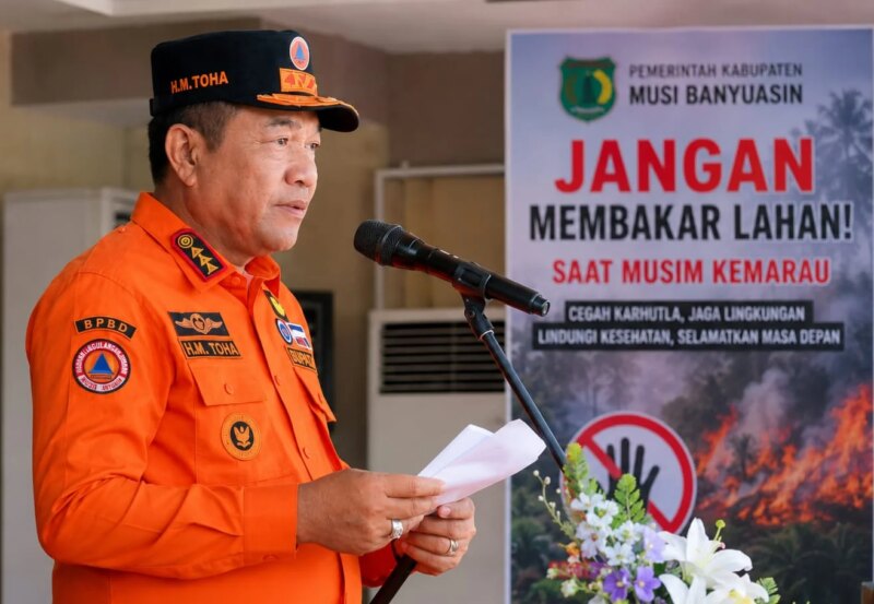 Bupati Muba Imbau Masyarakat Tidak Membakar Lahan Saat Musim Kemarau – Detiktoday.com