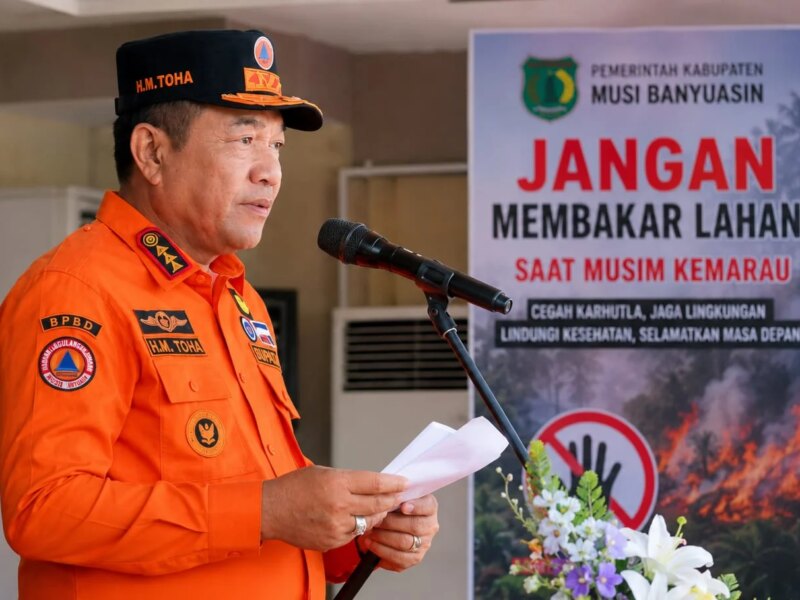 Bupati Muba Imbau Masyarakat Tidak Membakar Lahan Saat Musim Kemarau – Detiktoday.com