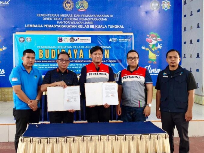 Pertamina Patra Niaga Regional Sumbagsel Perkuat Pembinaan Warga Lapas Kuala Tungkal Lewat Budidaya Ikan Air Tawar – Detiktoday.com