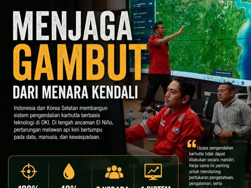 Menjaga Gambut dari Menara Kendali – Detiktoday.com