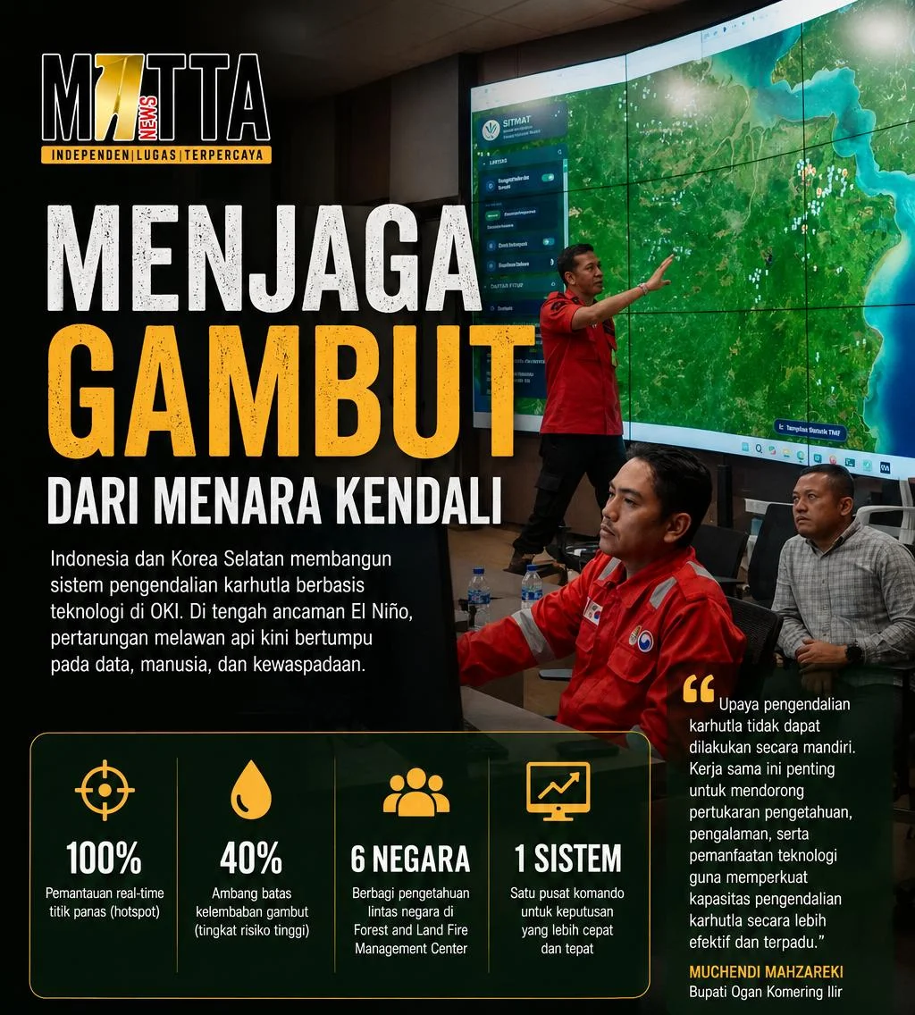 Menjaga Gambut dari Menara Kendali – Detiktoday.com