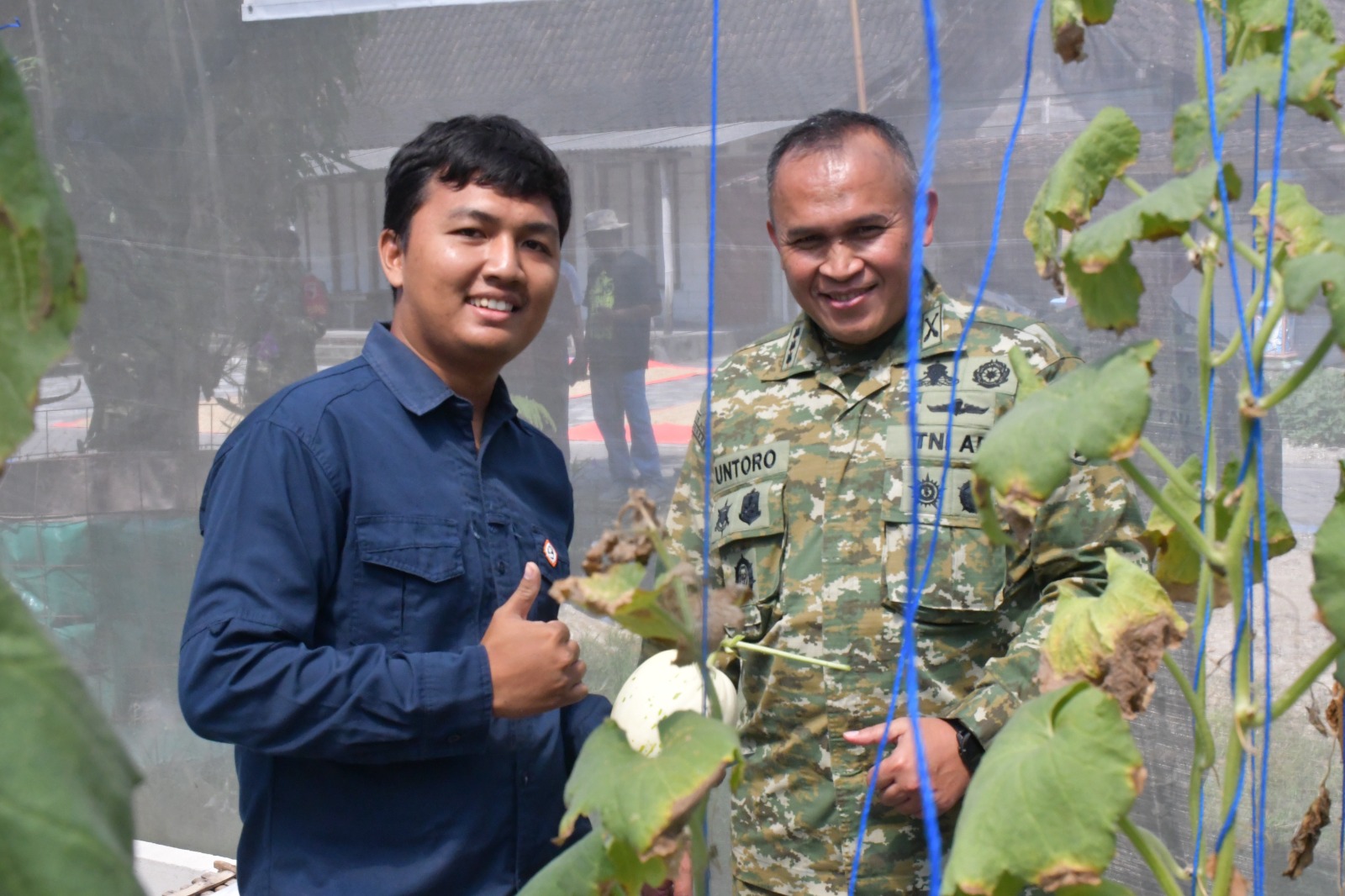Danrem Untoro Puji Semangat Petani Milenial di Ngawi