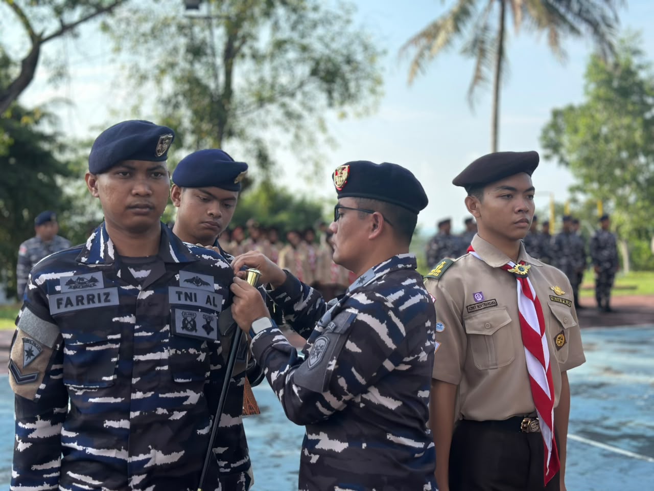 Lanal Dabo Singkep Gelar Persami KKRI TW II Tahun 2026