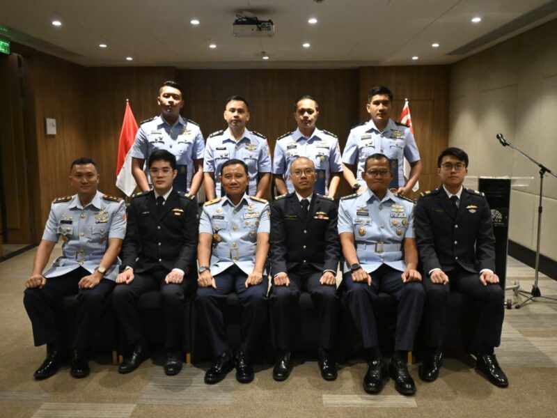 Empat Perwira TNI AU Raih Kualifikasi Instruktur PTTA Hasil Kolaborasi dengan RSAF