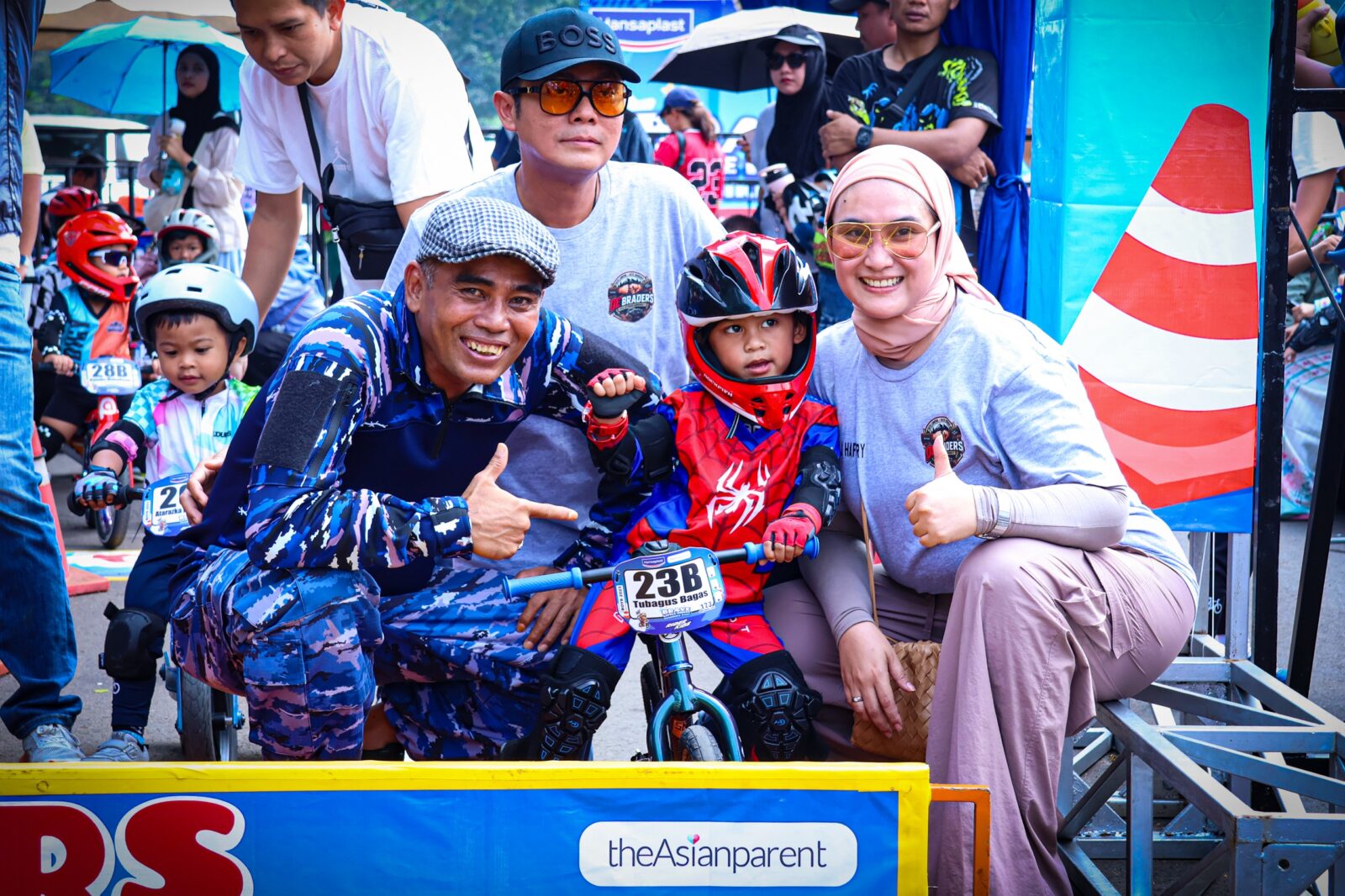 Lanud Halim Perdanakusuma Fasilitasi Ratusan Atlet di “Brave Little Riders Pushbike Race”