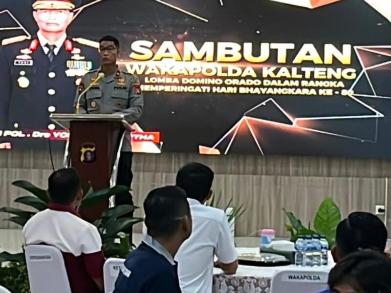 Kapolda Cup Gelar Olahraga Domino (Orado), Peringati Hari Bhayangkara Ke-80