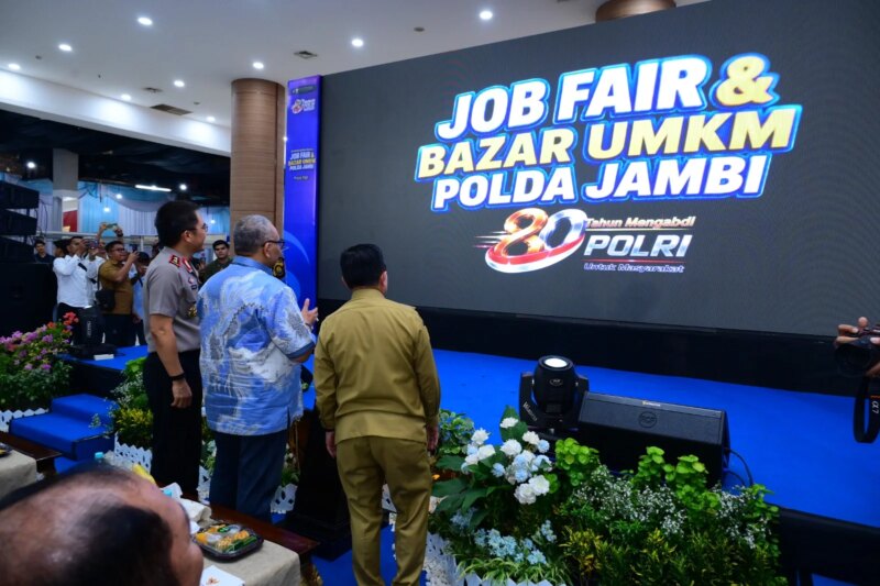 Polda Jambi Gelar Bhayangkara Presisi Job Fair dan Bazar UMKM, Sediakan 1.000 Lowongan Kerja – Detiktoday.com