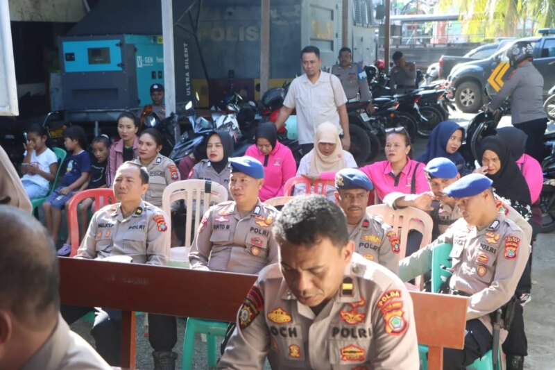 Wujud Polri Peduli, Polres Fakfak Gelar Pemeriksaan Kesehatan Gratis di HUT Bhayangkara ke-80 – Detiktoday.com