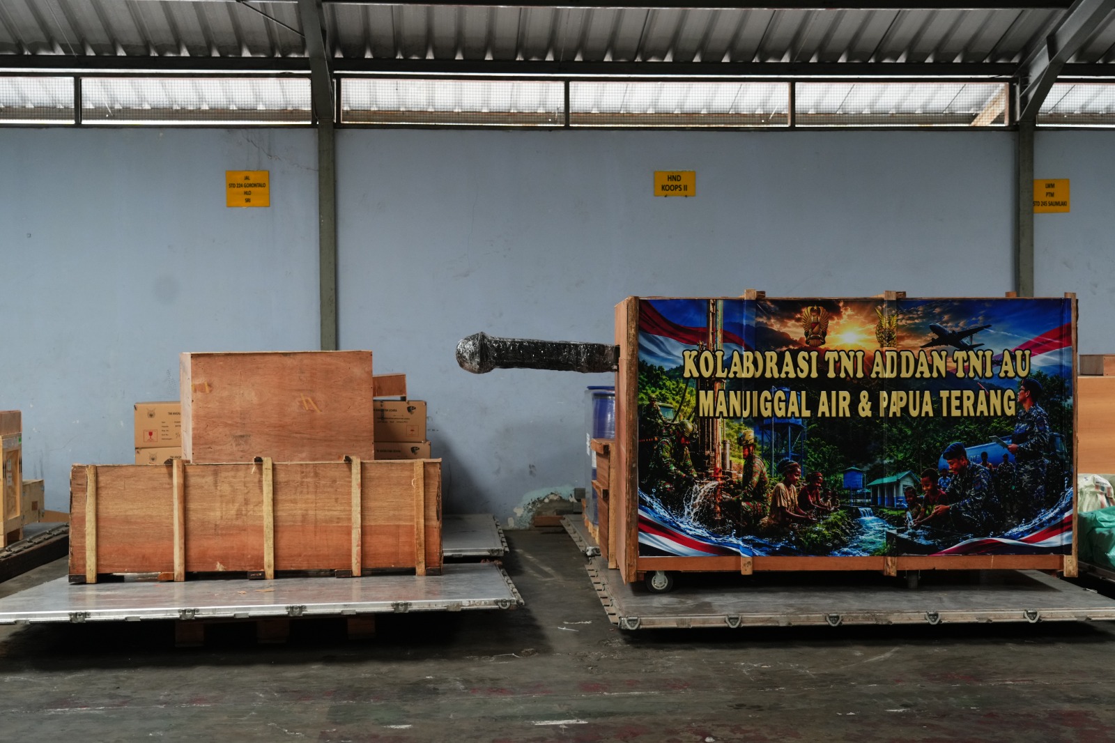 Perluas Akses Air Bersih dan Listrik di Papua, TNI AD Kirim Dukungan Program Manunggal Air dan Papua Terang