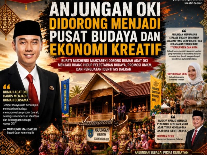 Anjungan OKI Didorong Jadi Pusat Budaya Ekonomi Kreatif Masyarakat – Detiktoday.com