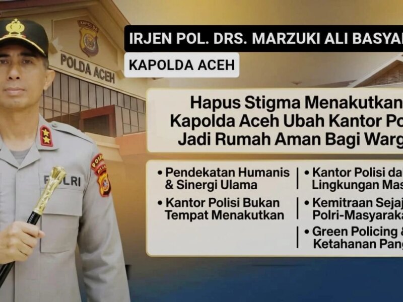 Hapus Stigma Menakutkan, Kapolda Aceh Sukses Ubah Kantor Polisi Jadi Rumah Aman Bagi Warga – Detiktoday.com