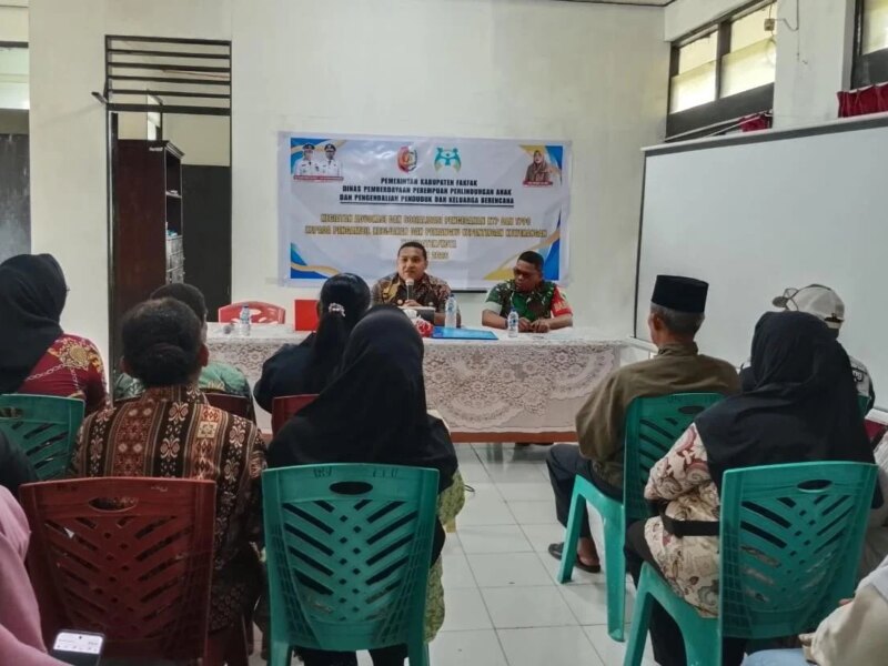 TNI Peduli, Babinsa Koramil Fakfak Dukung Stop Kekerasan Terhadap Perempuan – Detiktoday.com