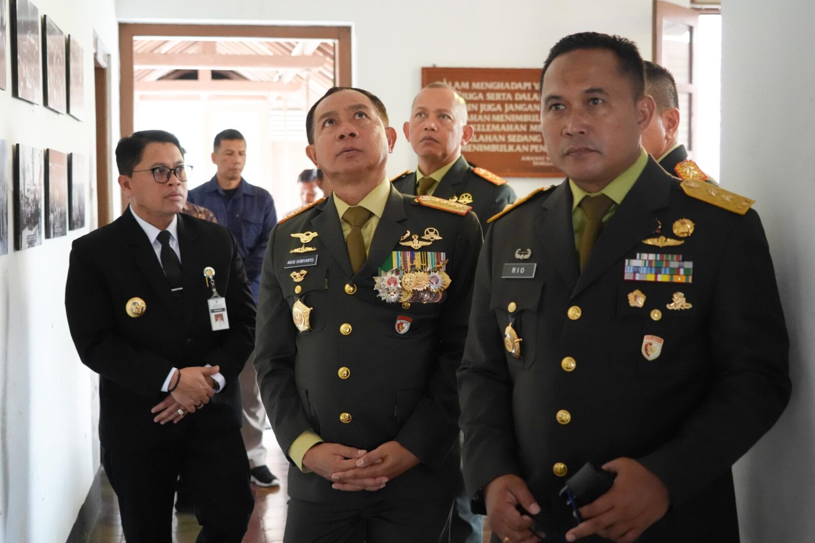 Pangdam IV/Diponegoro Dampingi Panglima TNI pada Prasetya Perwira Diktukpa TNI Integratif dan Kunjungan ke Museum Bersejarah