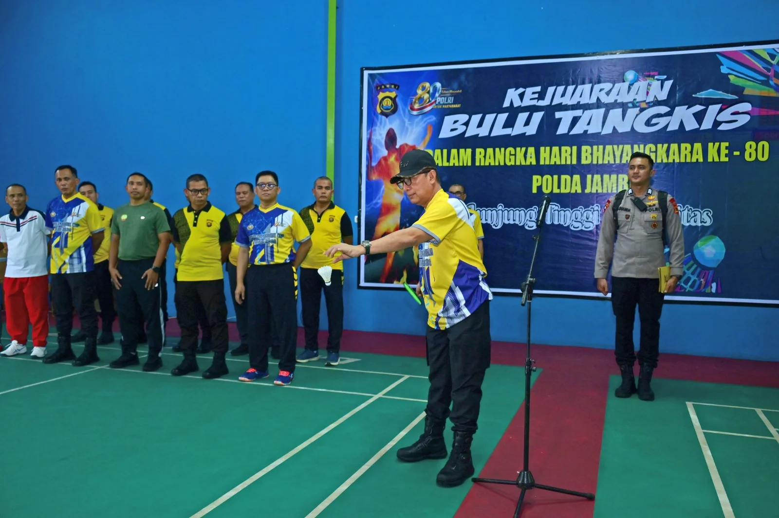 Polda Jambi Resmi Buka Kejuaraan Bulu Tangkis HUT Bhayangkara ke-80, Perkuat Sinergi Antarinstansi – Detiktoday.com