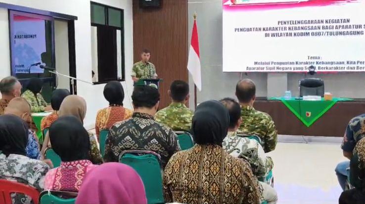 Kasdim Tulungagung: Bela Negara Dimulai dari Karakter dan Kepedulian terhadap Bangsa