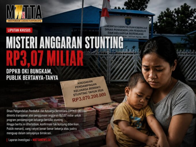 Misteri Anggaran Stunting Rp3,07 Miliar DPPKB OKI Dipertanyakan – Detiktoday.com