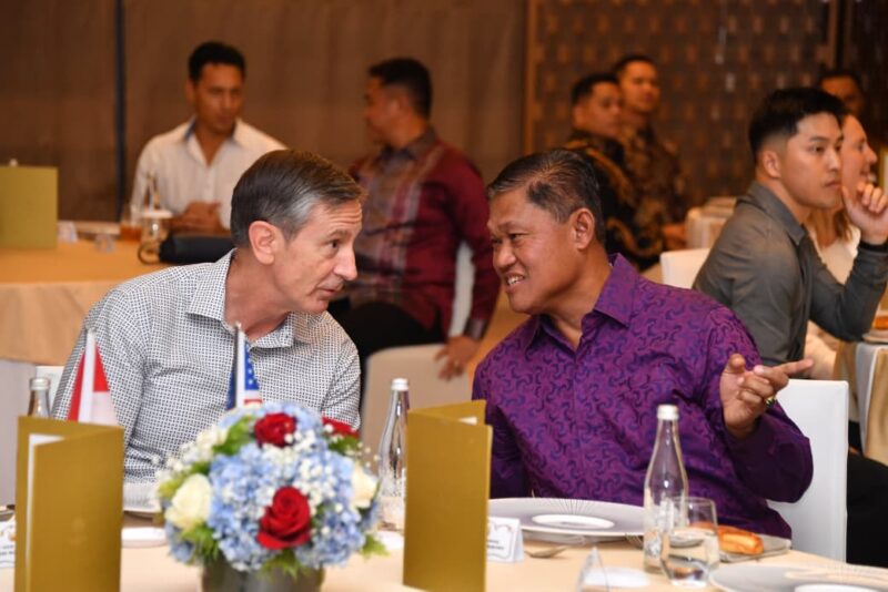 TNI AU – US PACAF Perkuat Kemitraan Strategis, Wakasau Jamu Makan Malam COMPACAF