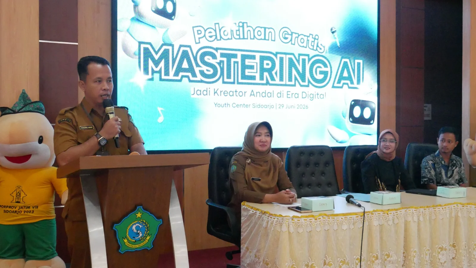 100 Warga Sidoarjo Belajar AI Gratis Bersama Diskominfo – Detiktoday.com