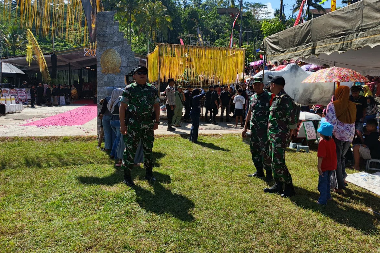 Festival Adat Baritan di Trenggalek, Sinergi TNI-Polri Jaga Budaya dan Kebersamaan