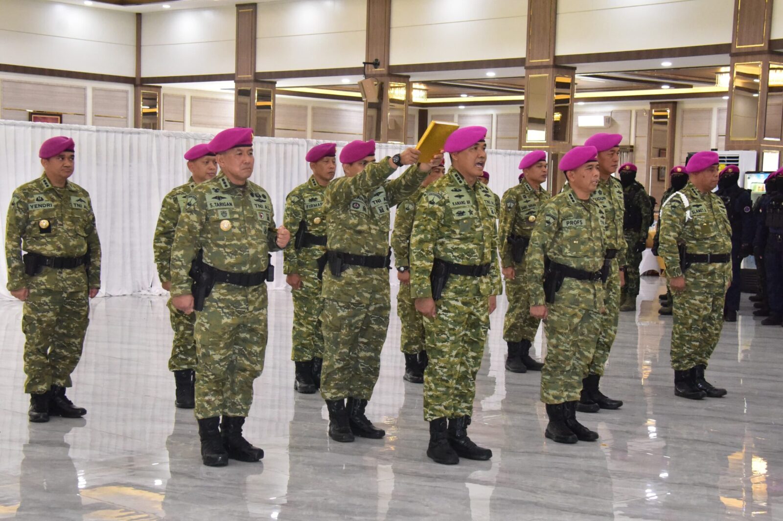PANGLIMA KORPS MARINIR PIMPIN SERTIJAB 7 JABATAN STRATEGIS KORPS MARINIR
