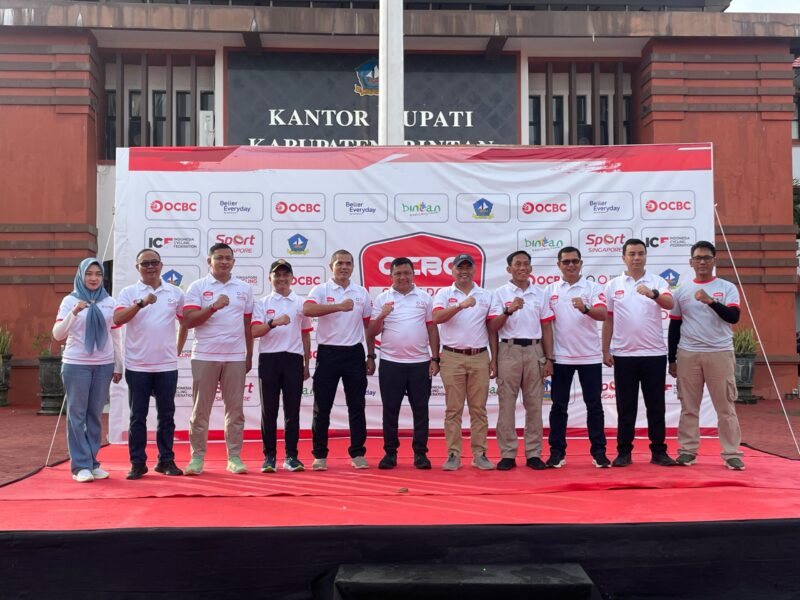 Danlanal Bintan Hadiri Pelepasan Atlet OCBC Singapore National Road Championship 2026