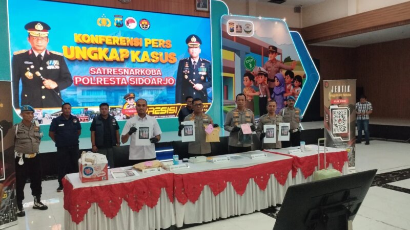 Polresta Sidoarjo Sita Etomidate Rp45 Miliar, Koper Hijau dari Bangkok Bongkar Jaringan Internasional – Detiktoday.com