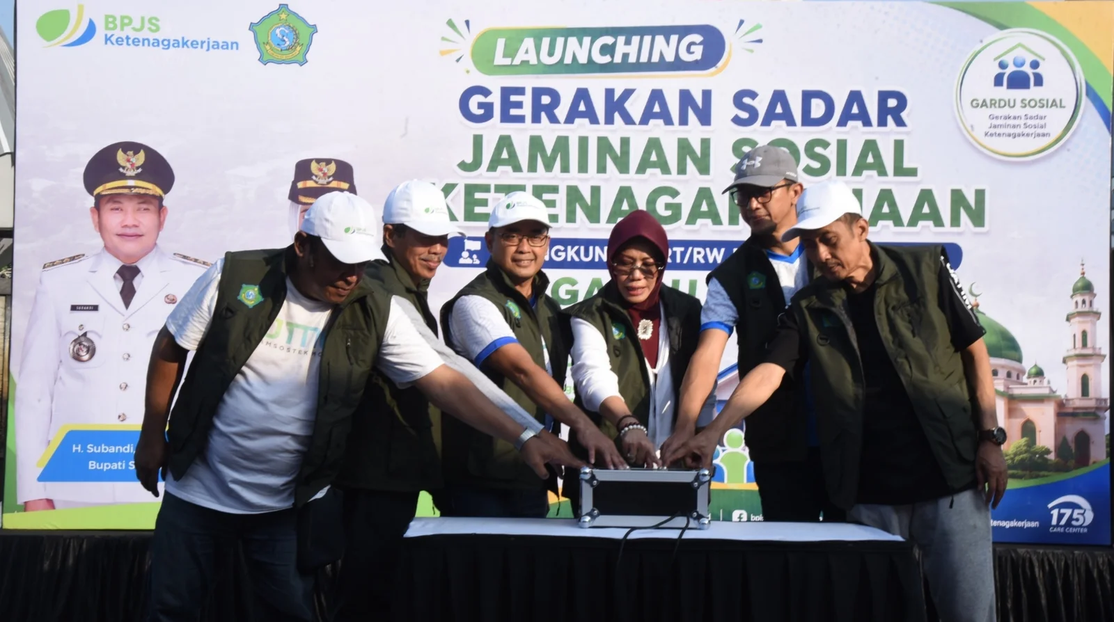 GARDU Sosial Resmi Diluncurkan, Pemkab Sidoarjo Perkuat Perlindungan Pekerja Formal dan Informal Cegah Kemiskinan Baru  – Detiktoday.com