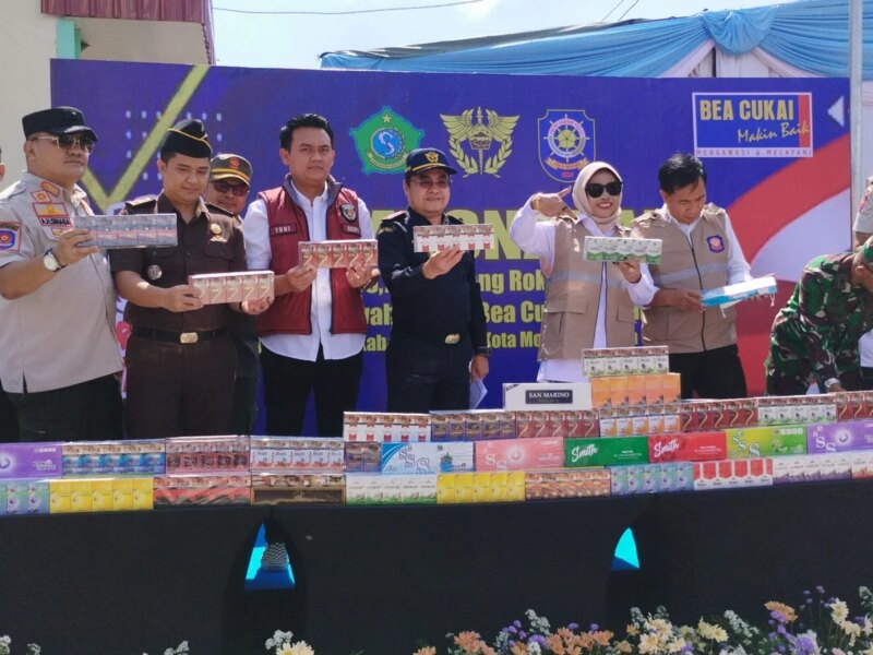 Pemusnahan 9 Juta Batang Rokok Ilegal di SIHT Porong, Sidoarjo Selamatkan Potensi Kerugian Negara Rp8,8 Miliar – Detiktoday.com