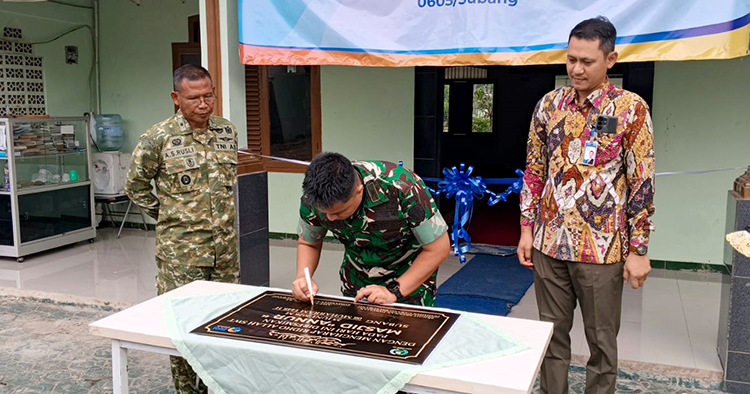 Resmikan Renovasi Masjid Annur, BRI Peduli Dukung Fasilitas Ibadah di Kodim Subang
