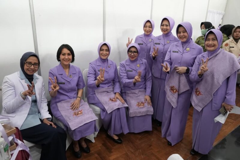 IKKT Pragati Wira Anggini Pecahkan Rekor MURI Vaksinasi Campak Dewasa Terbanyak