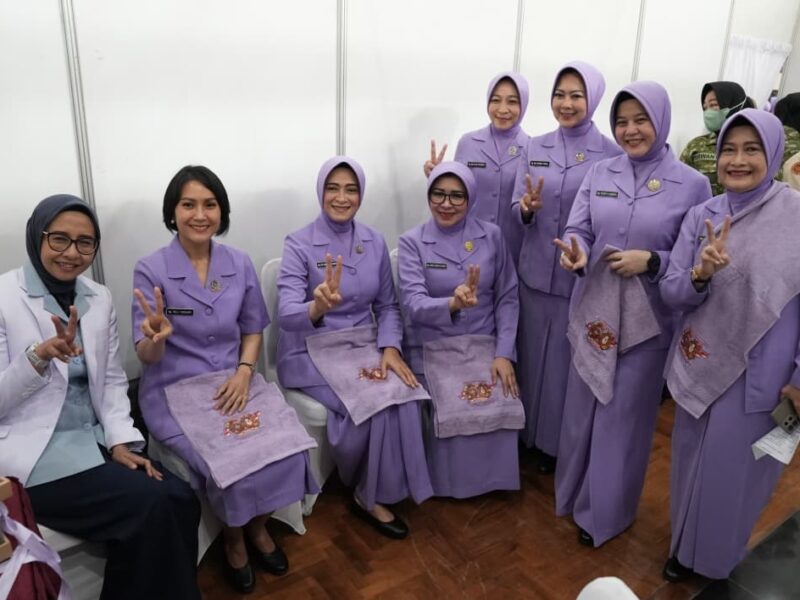 IKKT Pragati Wira Anggini Pecahkan Rekor MURI Vaksinasi Campak Dewasa Terbanyak