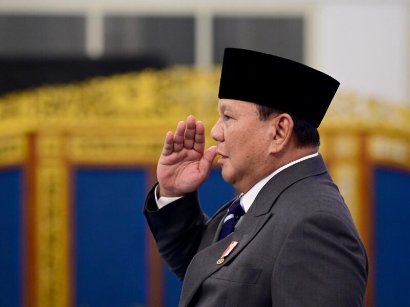 Panglima TNI Hadiri Pelantikan Kepala BGN serta Penasihat Khusus Presiden