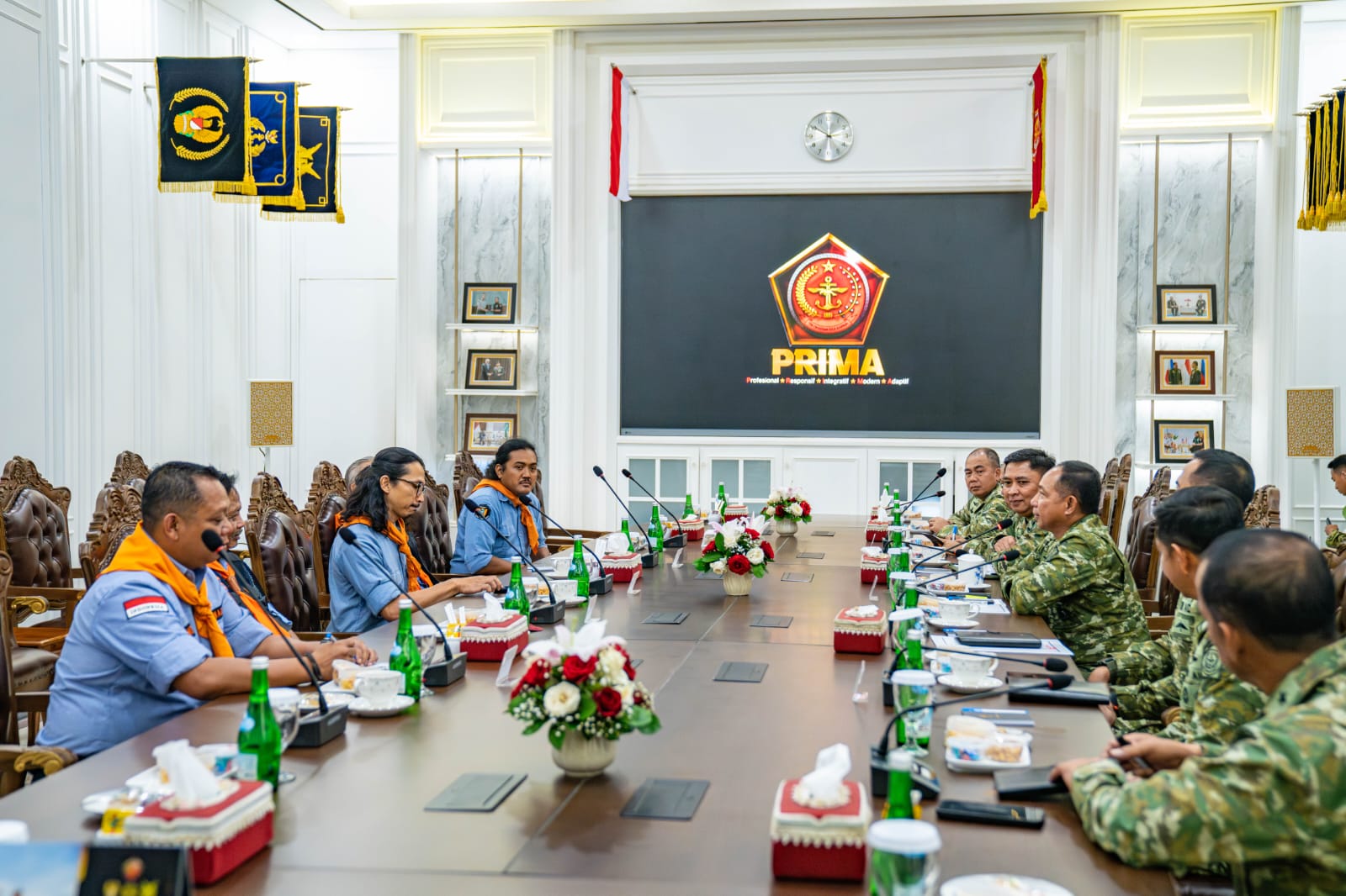 Panglima TNI Terima Audiensi Organisasi Pecinta Alam Wanadri