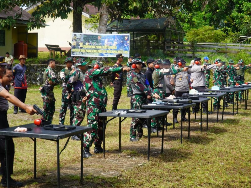 Rangkaian Hari Bhayangkara ke-80, Polres Kapuas Hulu Latihan Menembak Bersama Forkopimda – Detiktoday.com