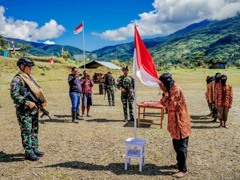 Delapan OPM Kodap XV/NK Memilih Jalan Damai, Kiwirok Menorehkan Harapan Baru untuk Masa Depan Papua