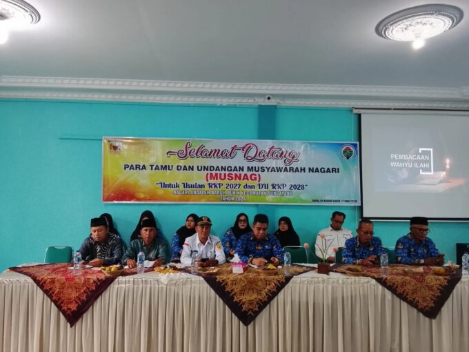 Sepakati Prioritas RKP 2027, Nagari Andaleh Baruh Bukit Gelar Musnag – Detiktoday.com