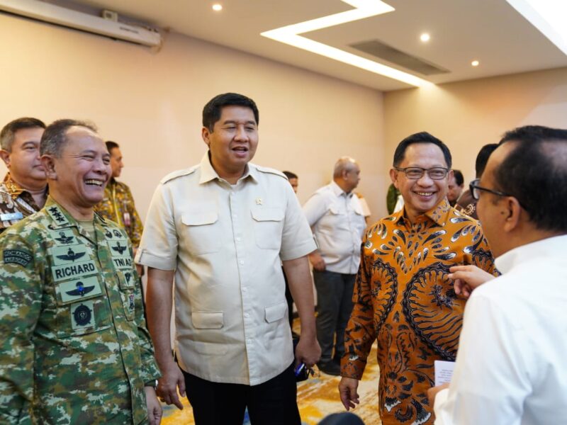 Wakil Ketua I Satgas PRR Letjen TNI Richard Tampubolon dampingi Ketua Satgas : Satgas PRR Minta K/L dan Pemda Tancap Gas Pemulihan Permanen
