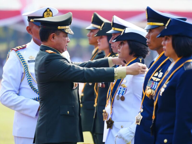 1.737 Perwira Remaja TNI Resmi Dilantik, Panglima TNI: Pangkat adalah Amanah