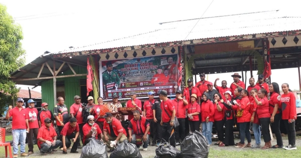 BTM Tegaskan Komitmen PDI Perjuangan Kawal Pembangunan dan UMKM di Kampung Yobeh