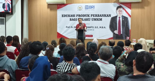 Dorong UMKM Naik Kelas, Darmadi Durianto Sebut Literasi Perbankan Kunci Perkuat Ekonomi Rakyat