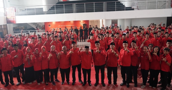 Perkuat Mesin Partai hingga Akar Rumput, PDI Perjuangan DIY Lantik Pengurus PAC Baru