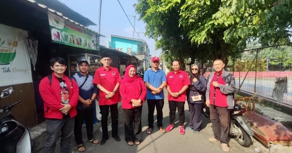 Gerak Cepat Kemanusiaan, Banteng Depok Kawal Pemulihan Anggota Karang Taruna yang Kecelakaan